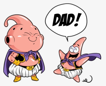 Transparent Majin Boo Png - Dbz Buu Patrick, Png Download, Free Download