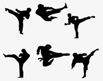 Martial Arts Program - Siluet Pencak Silat Png, Transparent Png, Free Download