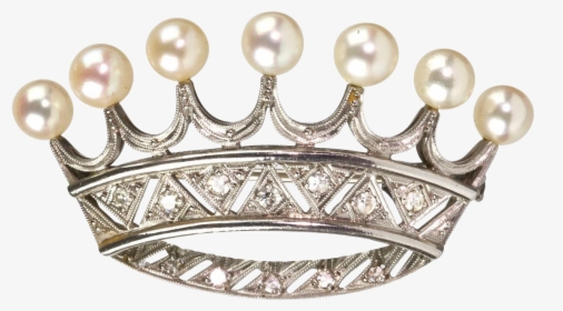 Vintage Crown Png - Pearl Crown Transparent, Png Download, Free Download