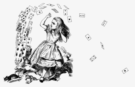 Alice"s Adventures In Wonderland Through The Looking-glass, - Sir John Tenniel Alice In Wonderland, HD Png Download, Free Download