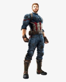 Infinity War Transparent - Capitán América De Avengers Infinity War, HD Png Download, Free Download