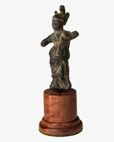 Roman Bronze Figure Of Athena 3rd 4th Century Ad - Statue, HD Png Download, Free Download