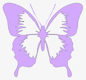 Purple And Pink Butterfly Clipart, HD Png Download, Free Download