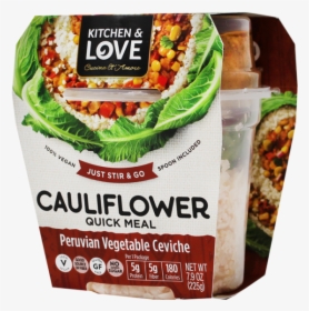 Peruvian Vegetable Ceviche Cauliflower Quick Meal, HD Png Download, Free Download