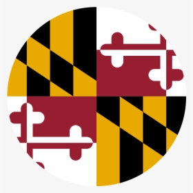 Md Flag Icon - Maryland Seal And Flag, HD Png Download, Free Download