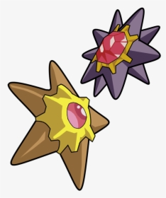 Pokemon Staryu Starmie, HD Png Download, Free Download