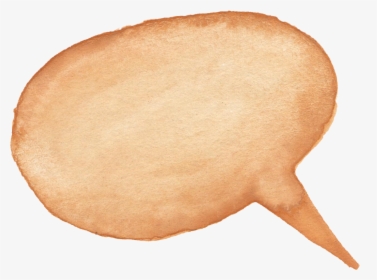 Watercolor Yellow Speech Bubble, HD Png Download, Free Download