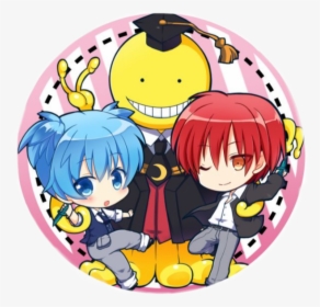 #assassinationclassroom #korosensei #karmagisa<3 - Koro Sensei Nagisa Karma, HD Png Download, Free Download