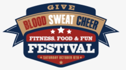 Blood Sweat Cheer 5k Trail Run & Kids Fun Run - Label, HD Png Download, Free Download