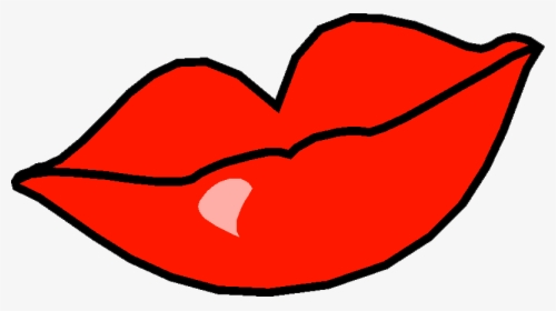 Cartoon With Big Lips - Lips Clip Art, HD Png Download, Free Download