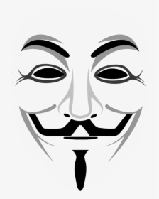 Anonymous Mask Free Png Image Anonymous Face Free Roblox