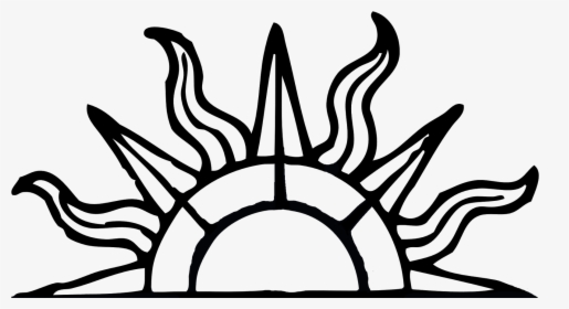 Symbol Of Alathea - Sun Drawings, HD Png Download, Free Download