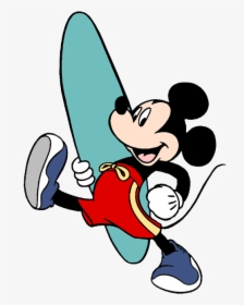 Mickey Mouse Summer Coloring Pages, HD Png Download, Free Download