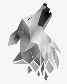 Wolf Logo Transparent - Transparent White Wolf Logo, HD Png Download, Free Download