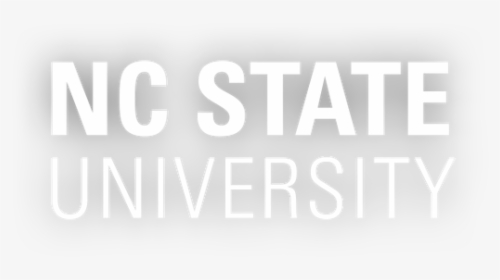 Nc State Logo Center - Monochrome, HD Png Download, Free Download