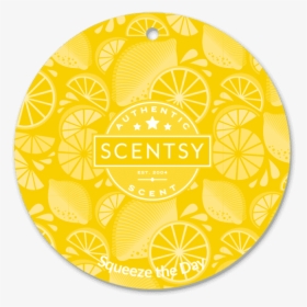 Squeeze The Day Scentsy Scent Circle - Circle, HD Png Download, Free Download