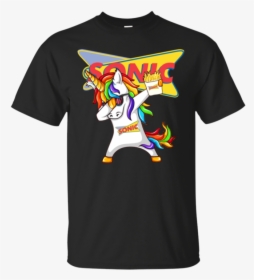 Dabbing Unicorn Loves Sonic Drive-in Shirt - Mountain Dew Unicorn, HD Png Download, Free Download