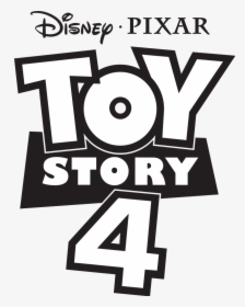 Toy Story Logo White - Toy Story 4 Logo Coloring Pages, HD Png Download, Free Download
