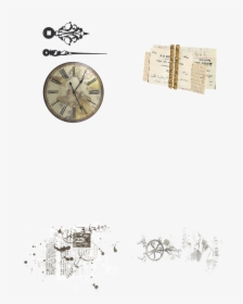 Transparent Vintage Tag Png - Wall Clock, Png Download, Free Download