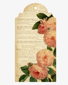 Printable Free Vintage Flower Frame Png, Transparent Png, Free Download