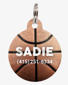 Vintage Basketball Sports Dog Id Tag For Pets"  Class="lazyload - Pendant, HD Png Download, Free Download