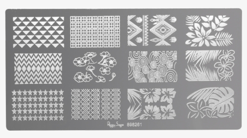 Nail Art Stamping Plate, HD Png Download, Free Download