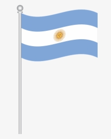 Flag Of Argentina, Flag, Argentina, World - Argentina Flag Vector, HD Png Download, Free Download