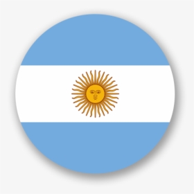 Argentina Round Flag .png, Transparent Png, Free Download