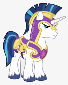 Upset Shining By Cloudyglow Clip Art - Shining Armor My Little Pony Guard, HD Png Download, Free Download