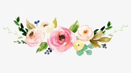 Hand Painted Flowers Transparent, HD Png Download, Free Download