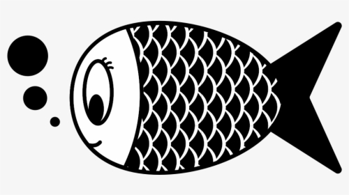 Fish Icon Black - Seattle Public Library, HD Png Download, Free Download