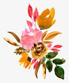 Hand Painted Beautiful Dried Flower Png Transparent - Dried Flower Png, Png Download, Free Download