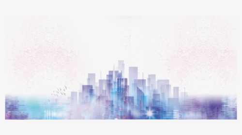 Ftestickers City Citylights Skyline Dreamy - Real Estate Background, HD Png Download, Free Download