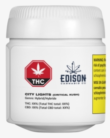 Edison Cannabis Co - City Lights Weed, HD Png Download, Free Download
