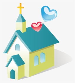 Christian Church Building Architecture Clipart , Png - Church, Transparent Png, Free Download