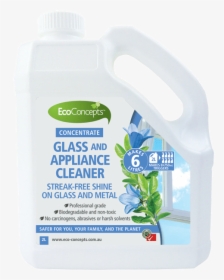 Ecoconcepts Glass And Appliance Cleaner Concentrate - Plastic Bottle, HD Png Download, Free Download