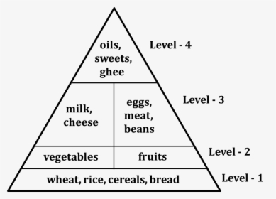 Figure Shows The Food Pyramid, HD Png Download, Free Download