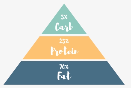 Keto Food Pyramid Shows Sources Of Calories Intake - Traffic Sign, HD Png Download, Free Download
