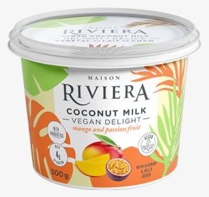 Maison Riviera Coconut Milk Vegan Delight - Riviera Yogurt Coconut Milk, HD Png Download, Free Download
