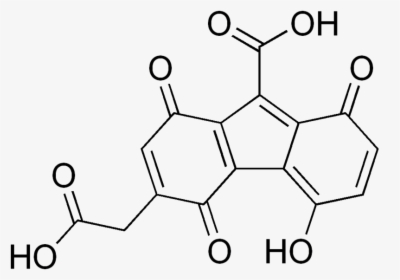 800px-hipposudoric Acid - M Nitrobenzoic Acid Structure, HD Png Download, Free Download