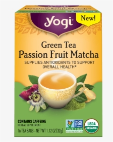 Yogi Passion Fruit Matcha, HD Png Download, Free Download
