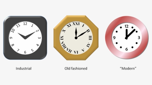 Wall Clock , Transparent Cartoons - Kinds Of Clock, HD Png Download, Free Download