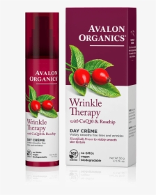 Wrinkle Free Day Cream - Avalon Organics Wrinkle Therapy Night Cream, HD Png Download, Free Download