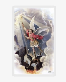 Archangel Michael - St Michael The Archangel Prayer Card, HD Png Download, Free Download