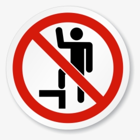 Art,signage,icon,logo - Do Not Step Label, HD Png Download, Free Download