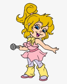 Alvin And The Chipmunks 80s Brittany Clipart , Png - Chipettes Coloring Pages, Transparent Png, Free Download