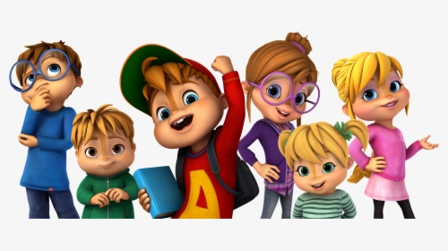 Alvin and the Chipmunks Simon Making Peace Sign transparent PNG - StickPNG