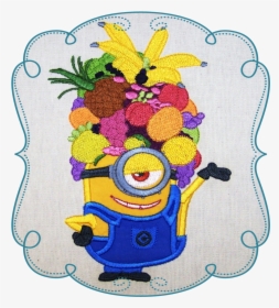 Fruit Basket Rascal - Applique Designs Dino, HD Png Download, Free Download