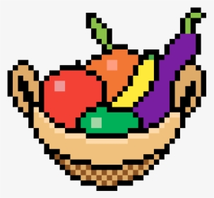 Fruit Basket Pixel Art, HD Png Download, Free Download