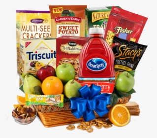 Snack Fruit Basket - Healthy Gift Baskets, HD Png Download, Free Download